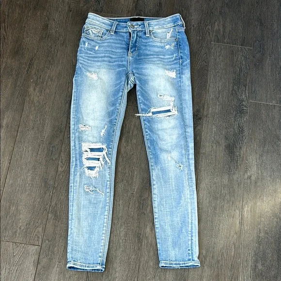 Buckle Black ankle skinny jeans - Picture 1 of 5